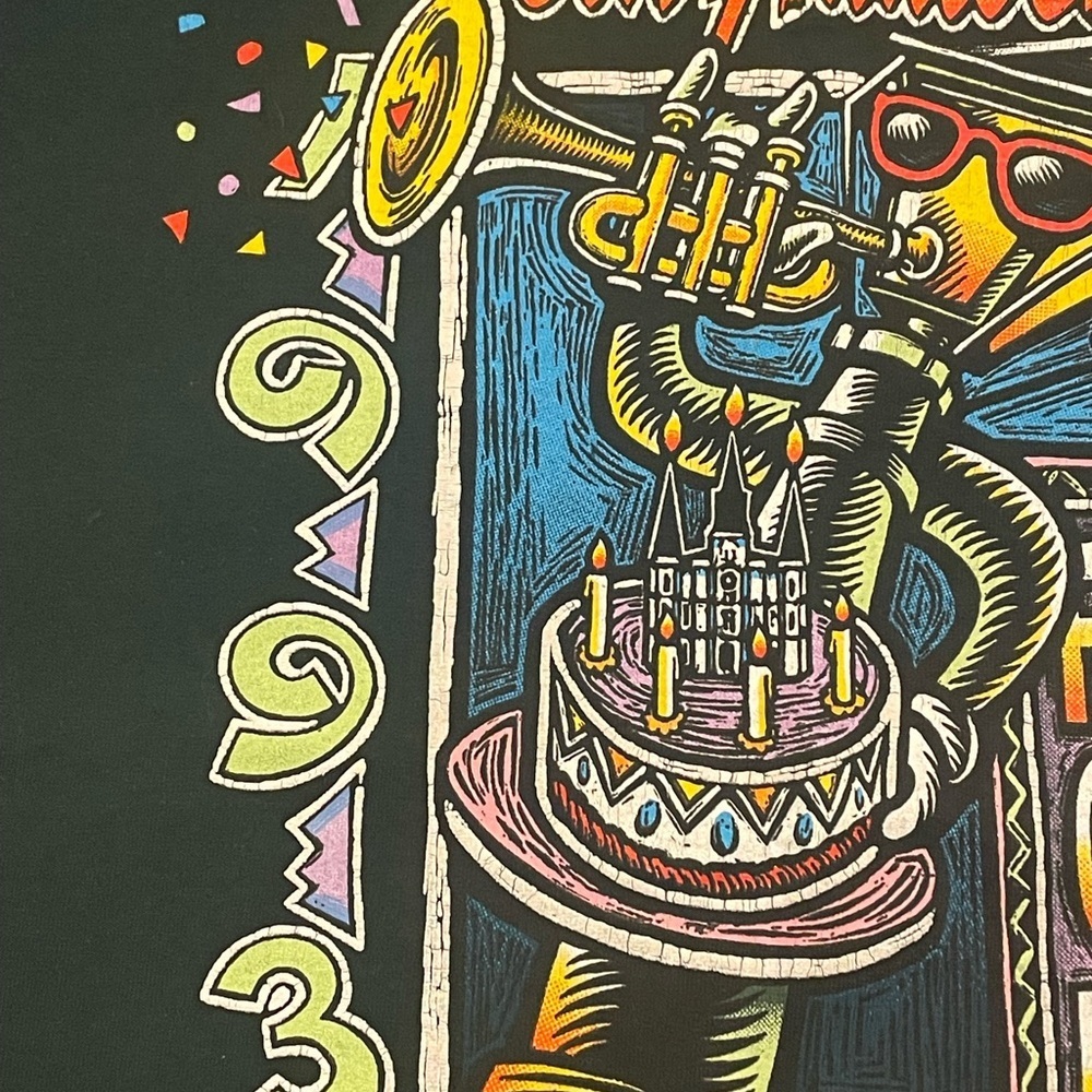 French Quarter Fest 1993 Vintage T-shirt. Size L. Single stitch. Pre-owned. - Picture 4 of 11